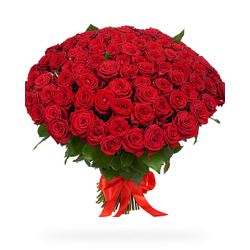 Букет із 101 червоної троянди від Flowers.ua